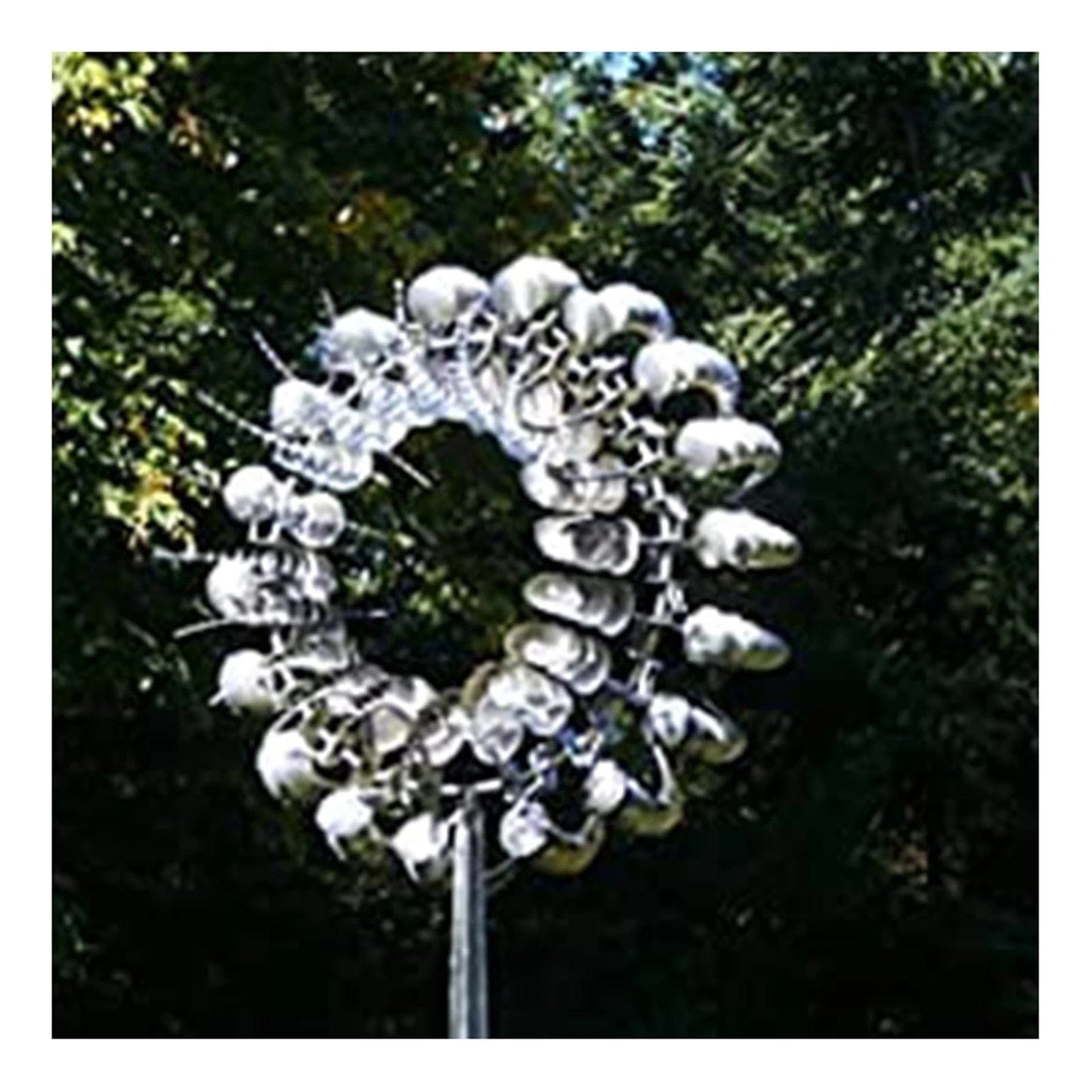 Decorative Metal Windmill Kinetic Sculpture