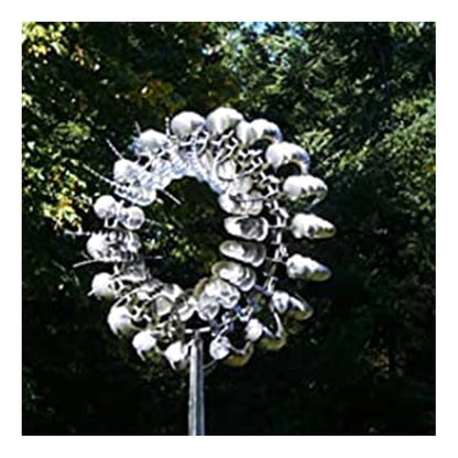 Decorative Metal Windmill Kinetic Sculpture