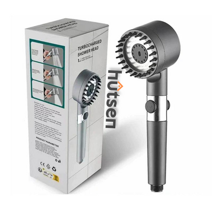 Relaxing 4-in-1 Shower Head for Soft Skin