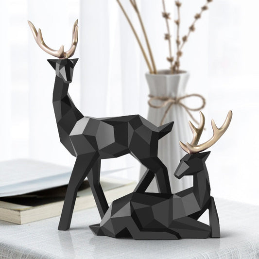 Deer Statue Figurine Decoration - Luxicro