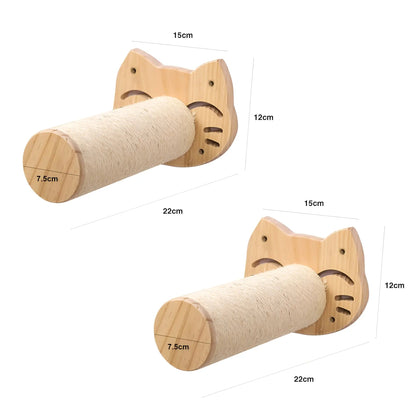 Cat Tower Shelf with Scratch Post