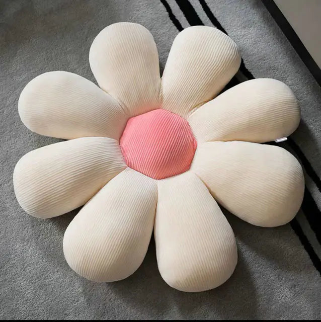 Comfortable Rose Print Chair Pad