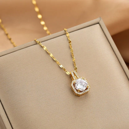 Dainty Small Link Necklace Set