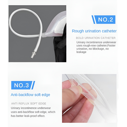 Adult Incontinence Reusable Briefs for Men and Women