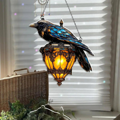 Dark Crow Hanging Decor Pendant