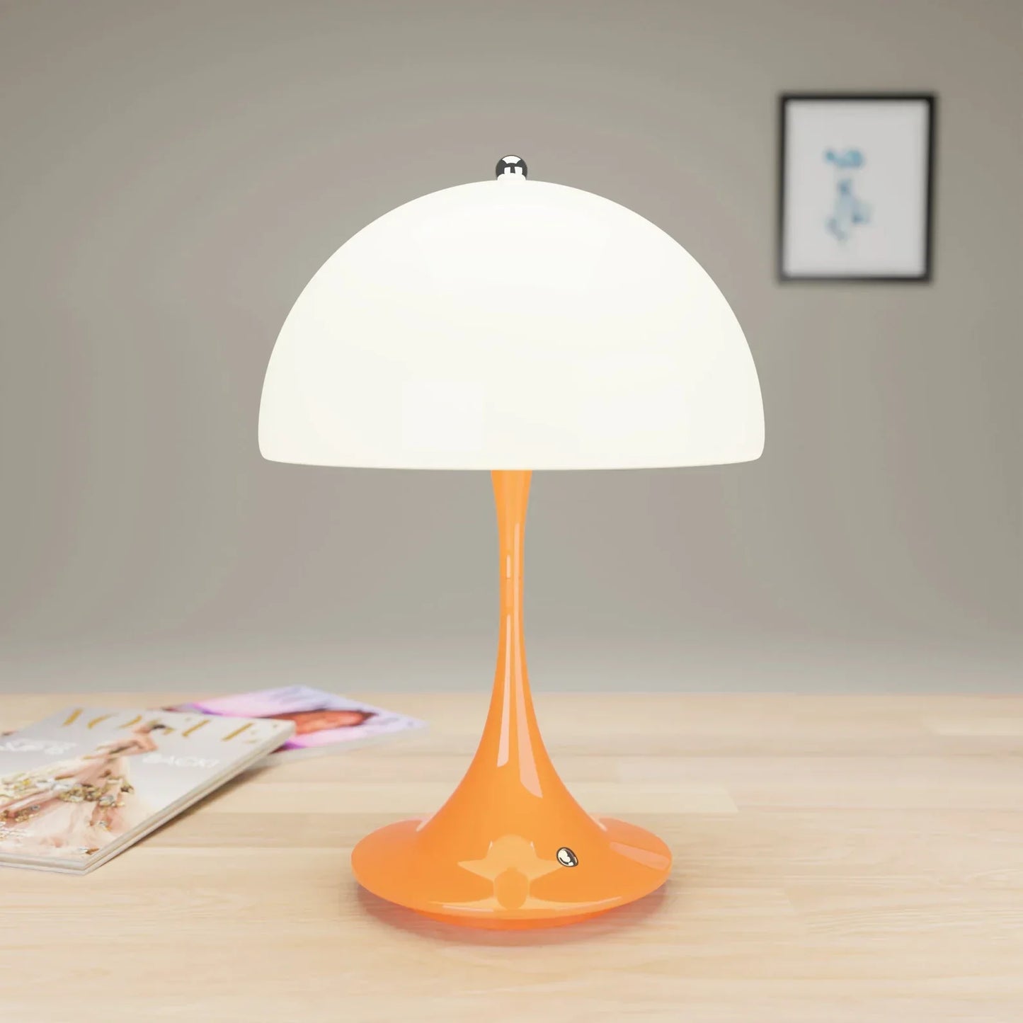 Beautiful White Desk Lamp