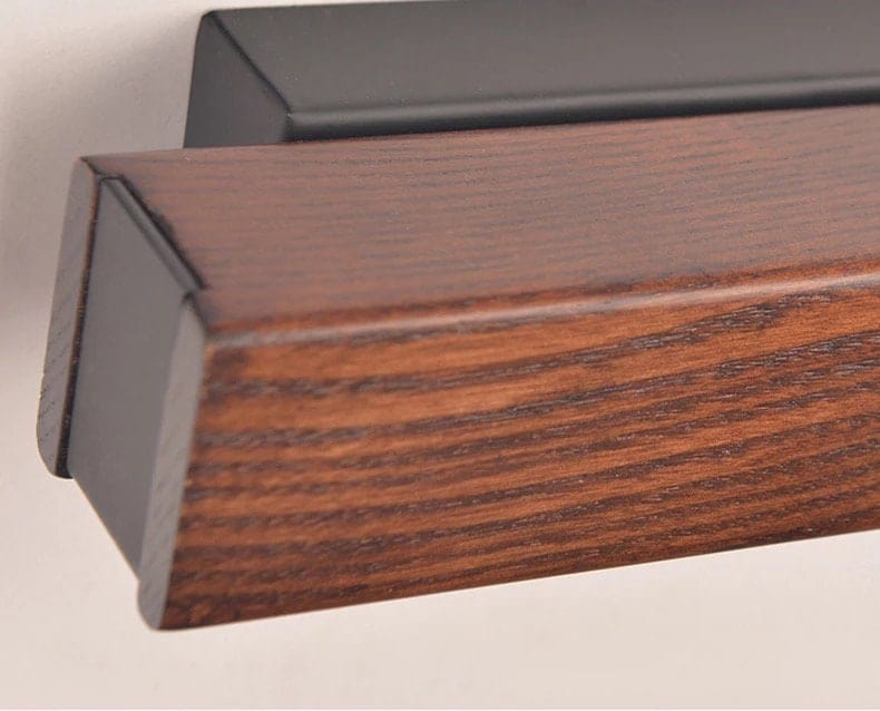 Contemporary Wooden Adjustable LED Bedroom Wall Light