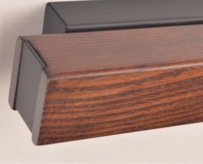Contemporary Wooden Adjustable LED Bedroom Wall Light