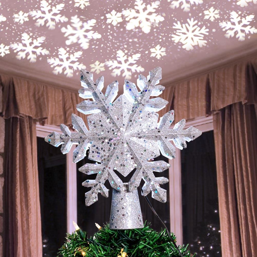 Vibrant LED Icicle Tree Topper - Luxicro