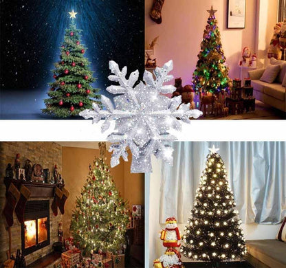 Vibrant LED Icicle Tree Topper