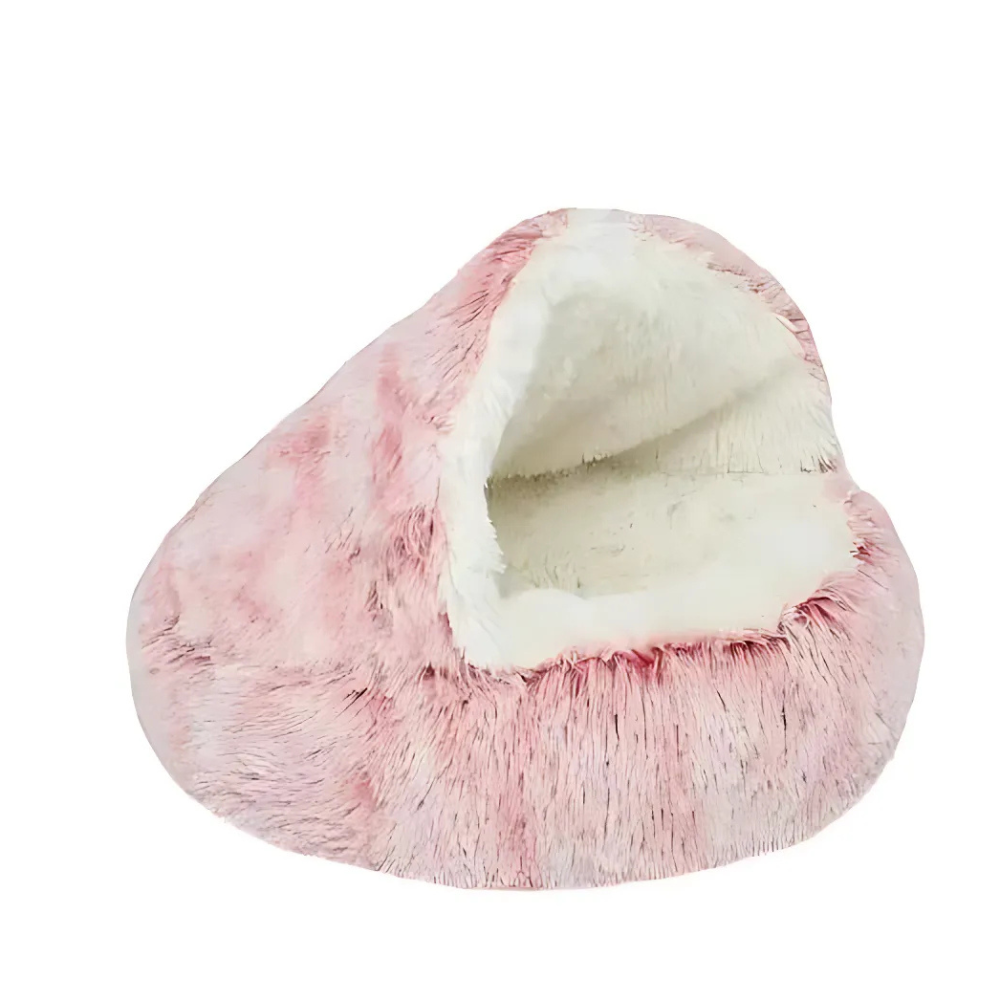 Cozy Pet Plush Hideaway Dog Bed