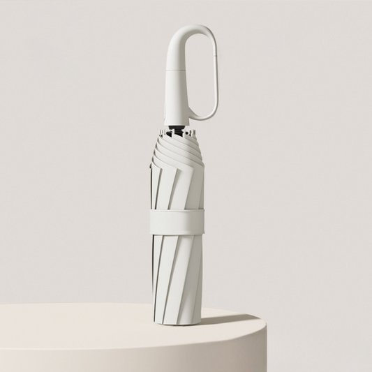 Compact Water Resistant Umbrella Strong Canopy - Luxicro