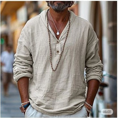 Relaxed Fit Casual Button Down Shirt