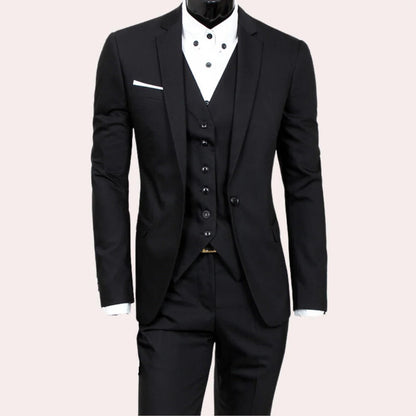 Classic Mens Three Piece Suit - Luxicro