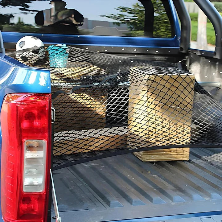 Durable Pickup Truck Bed Cargo Net - Luxicro