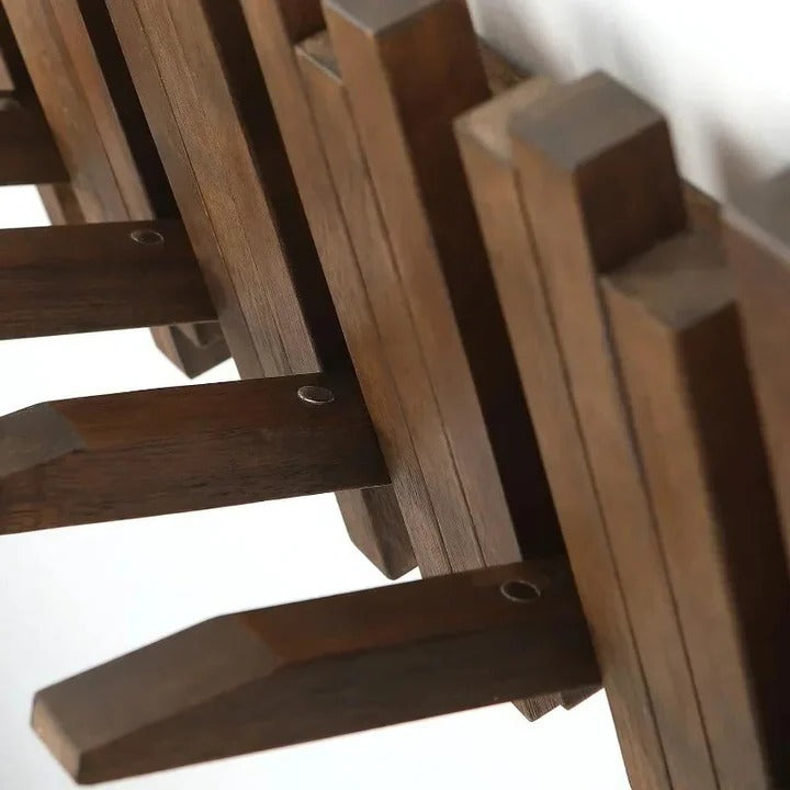 Country Wood Wall Coat Rack
