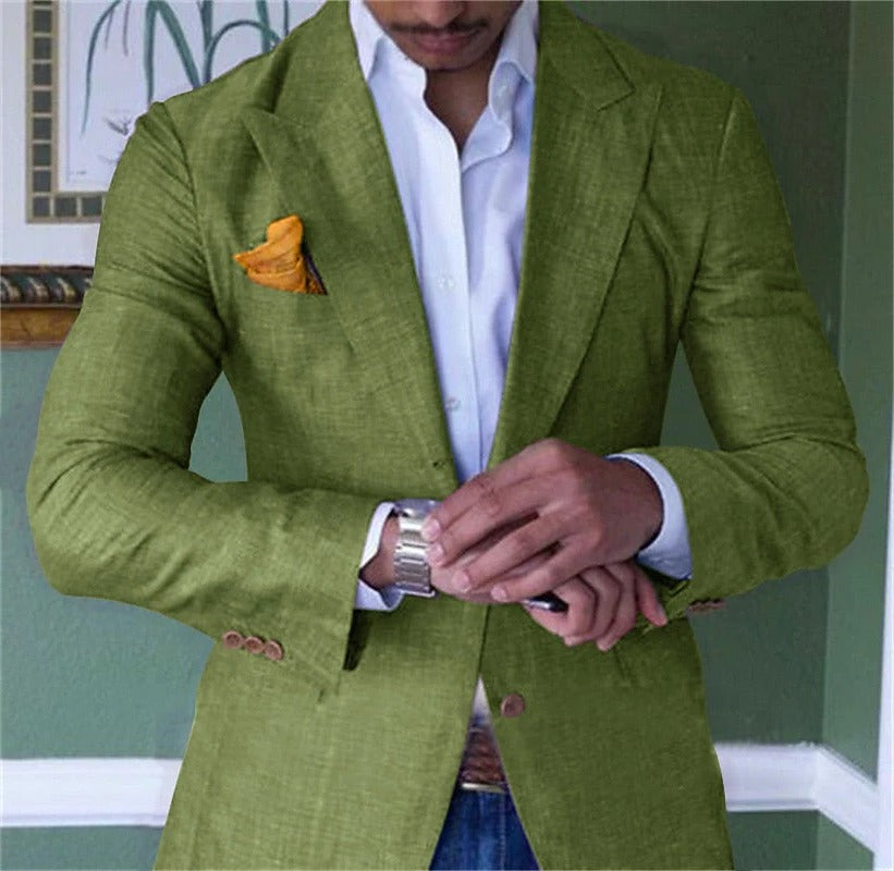 Slim Fit Business Suit Jacket