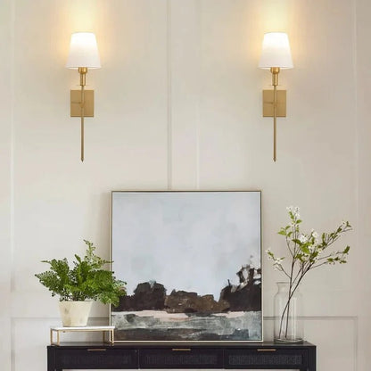Bright LED Wireless Wall Lamp Set of 2