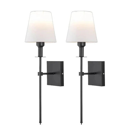 Bright LED Wireless Wall Lamp Set of 2 - Luxicro