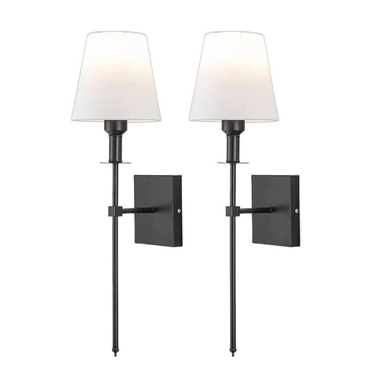 Bright LED Wireless Wall Lamp Set of 2 - Luxicro
