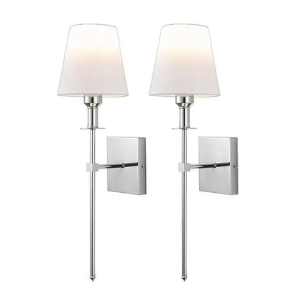 Bright LED Wireless Wall Lamp Set of 2