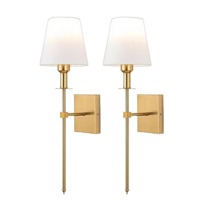 Bright LED Wireless Wall Lamp Set of 2