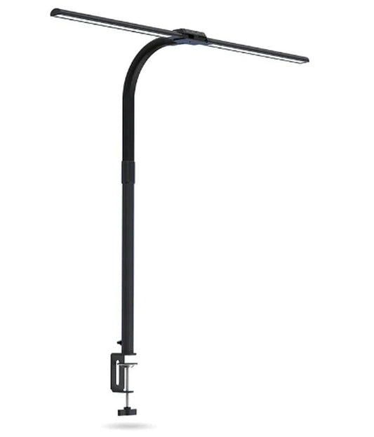 Contemporary Space Saving Office Lamp - Luxicro