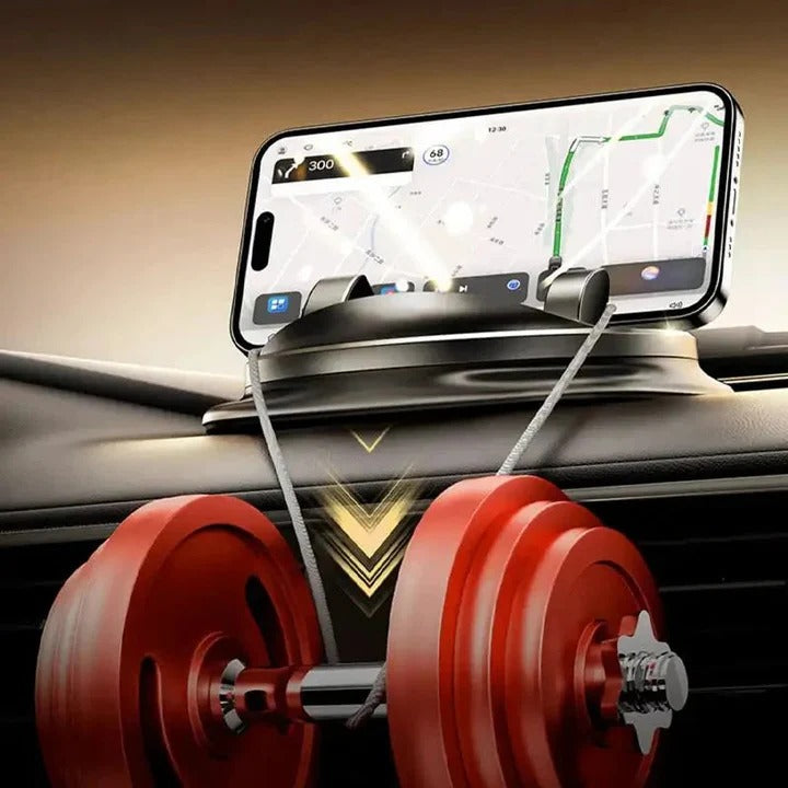 Adjustable Car Phone Mount with Strong Suction Cup Holder - Luxicro