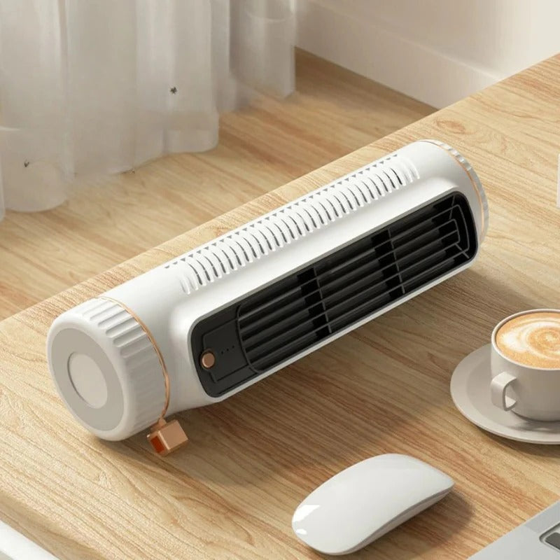 Compact Slim Cooling Floor Fan - Luxicro