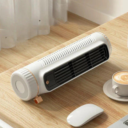 Compact Slim Cooling Floor Fan - Luxicro