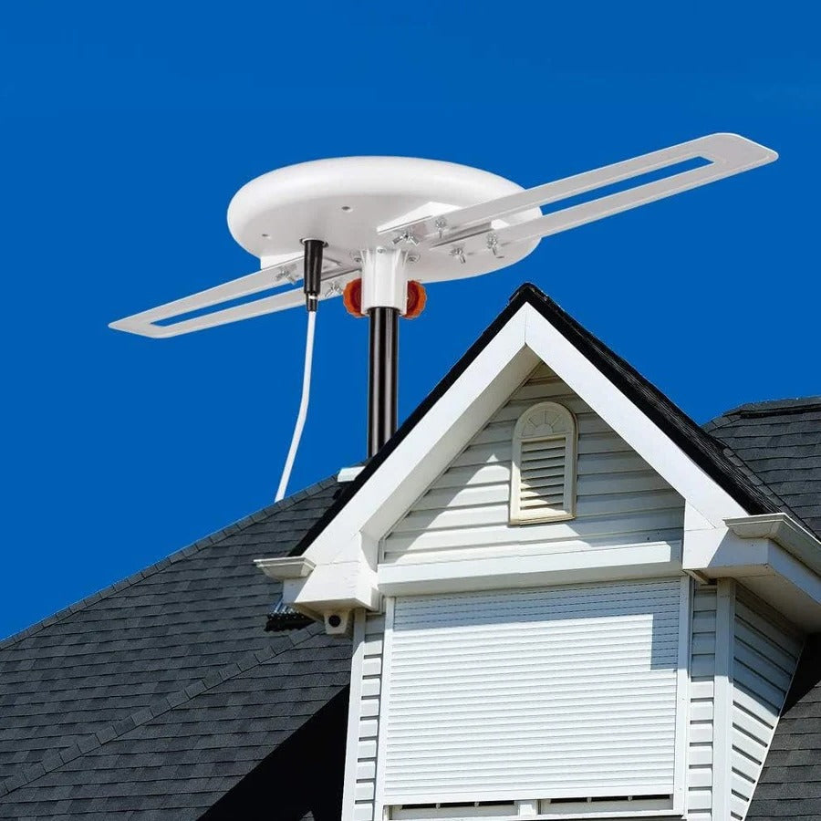 Long Range HD TV Indoor Antenna for Free Channels - Luxicro