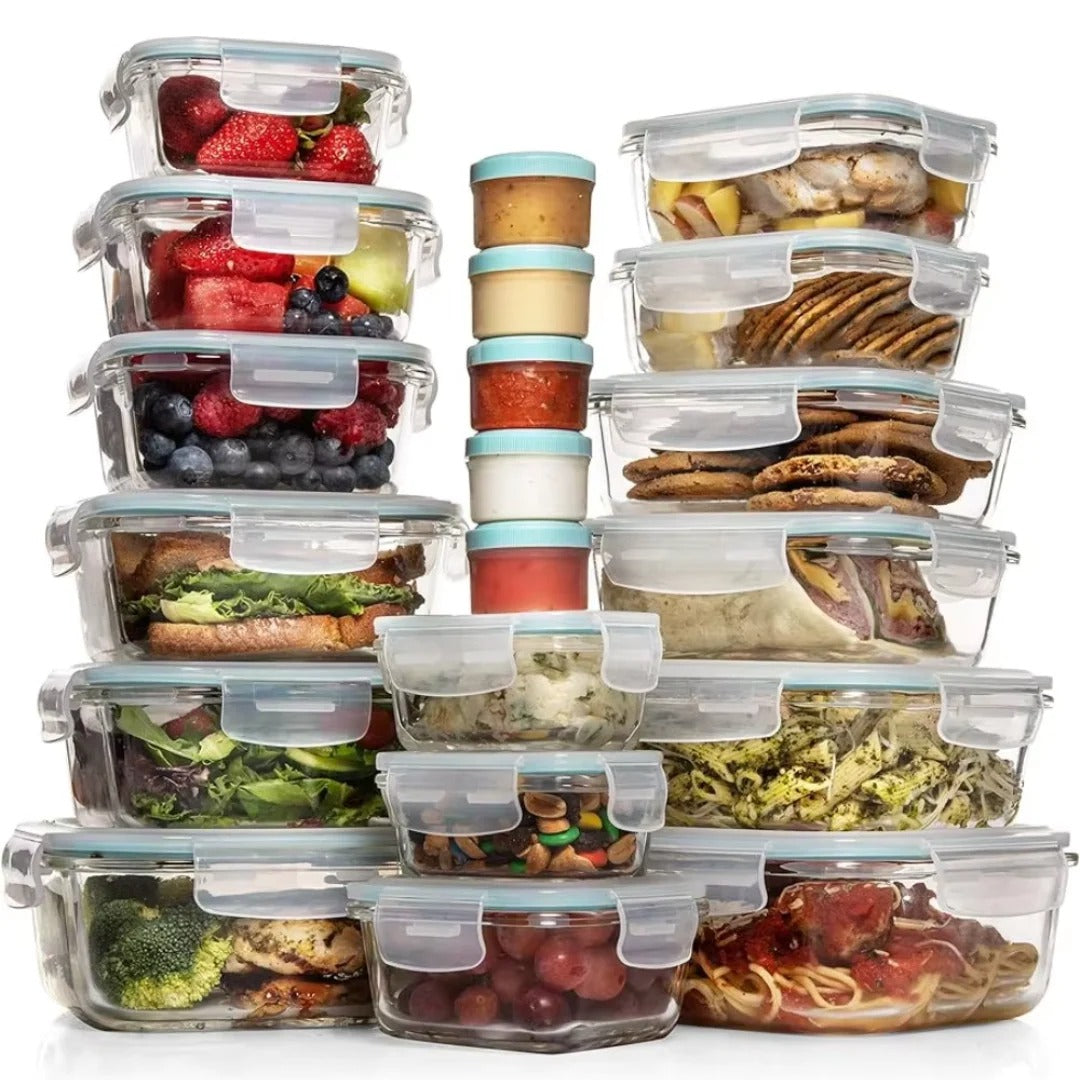 Complete Kitchen Food Storage Container Set - Luxicro