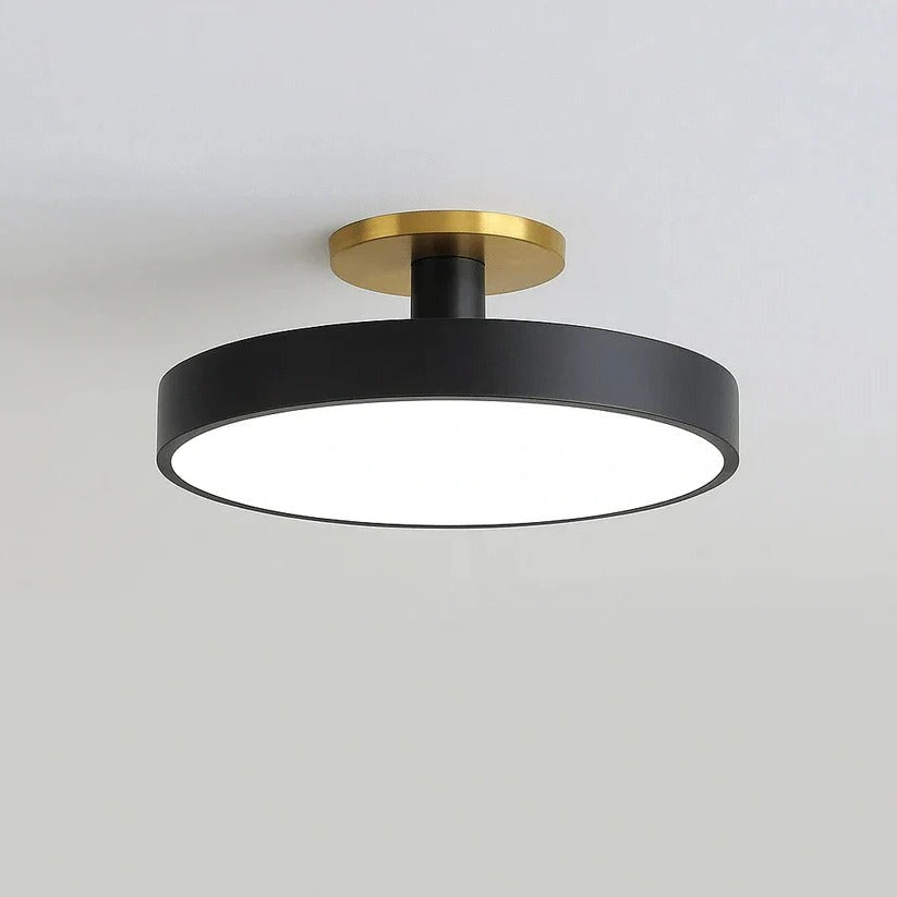 Sleek LED Flush Mount Ceiling Light Fixture - Luxicro