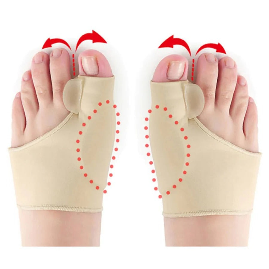 Soft Gel Toe Separators with Arch Relief - Luxicro