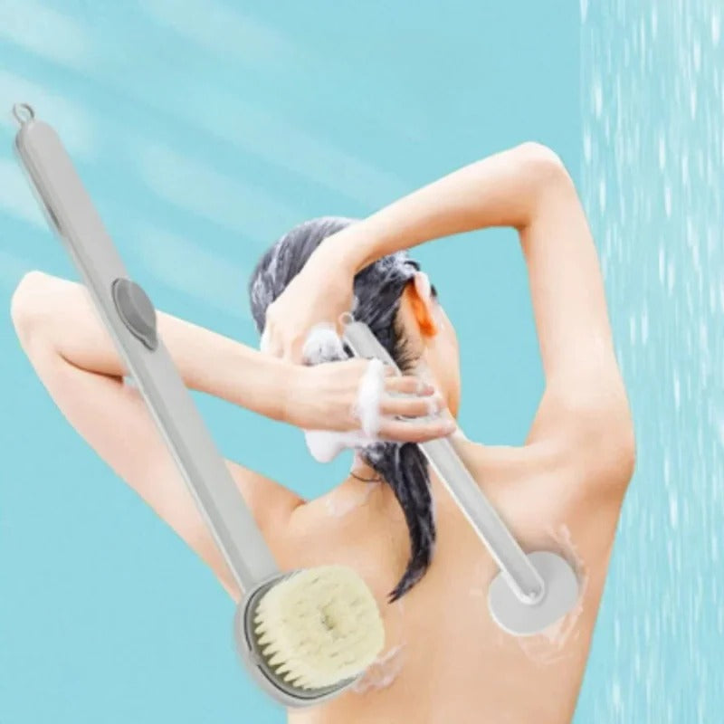 Long Handled Shower Back Exfoliator Scrubber