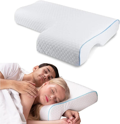 Comfortable Hugging Pillow for Couples with Armrest