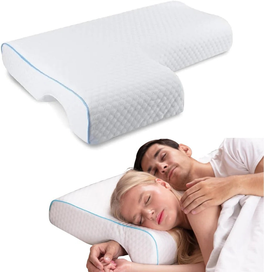 Comfortable Hugging Pillow for Couples with Armrest - Luxicro