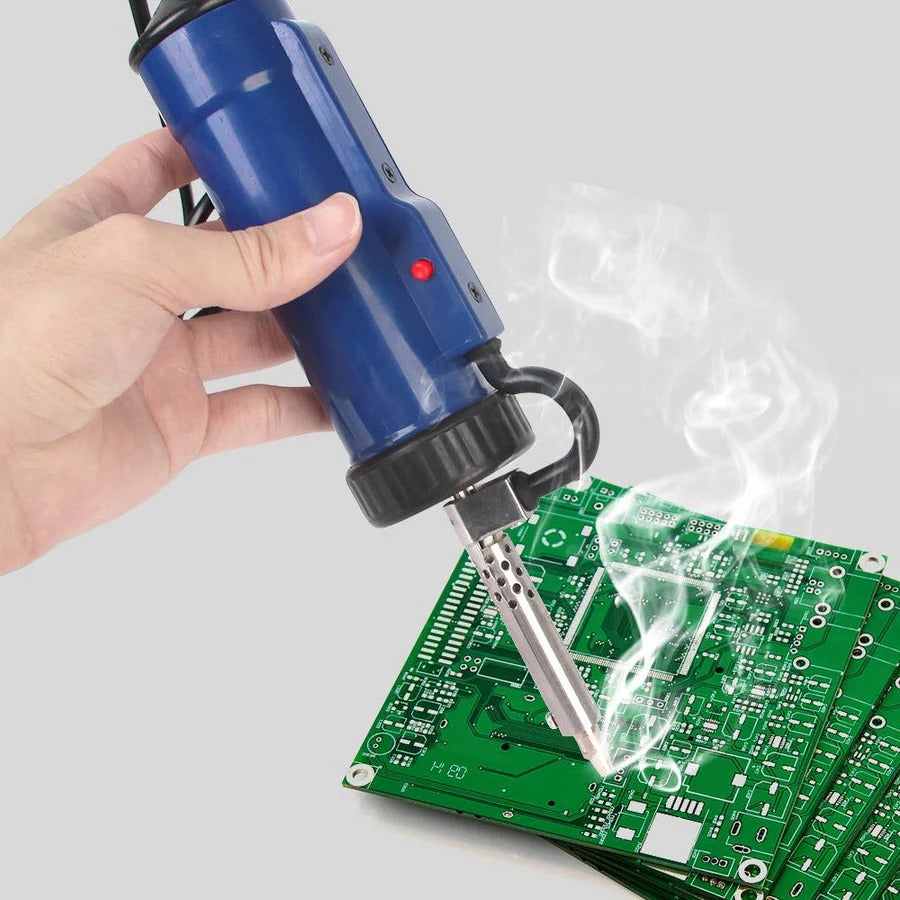 Automatic Electric Desoldering Tool with 3 Nozzles - Luxicro
