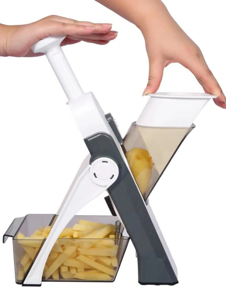 5-in-1 Multi Functional Kitchen Slicer with Tray