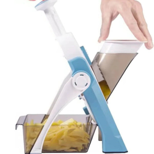 5-in-1 Multi Functional Kitchen Slicer with Tray - Luxicro