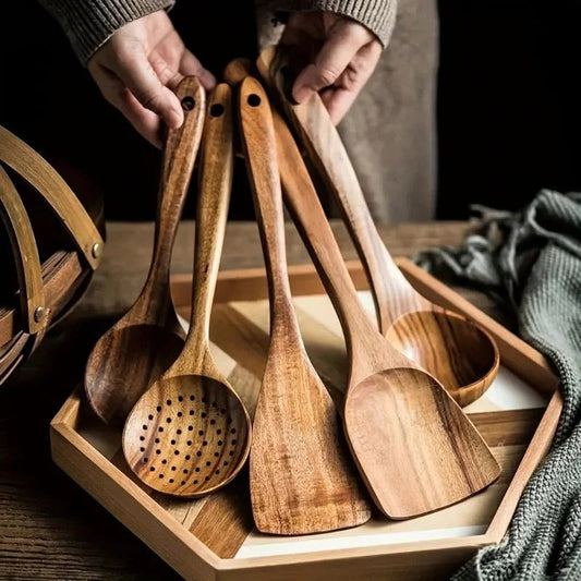 Complete 5-Piece Cooking Utensil Set - Luxicro