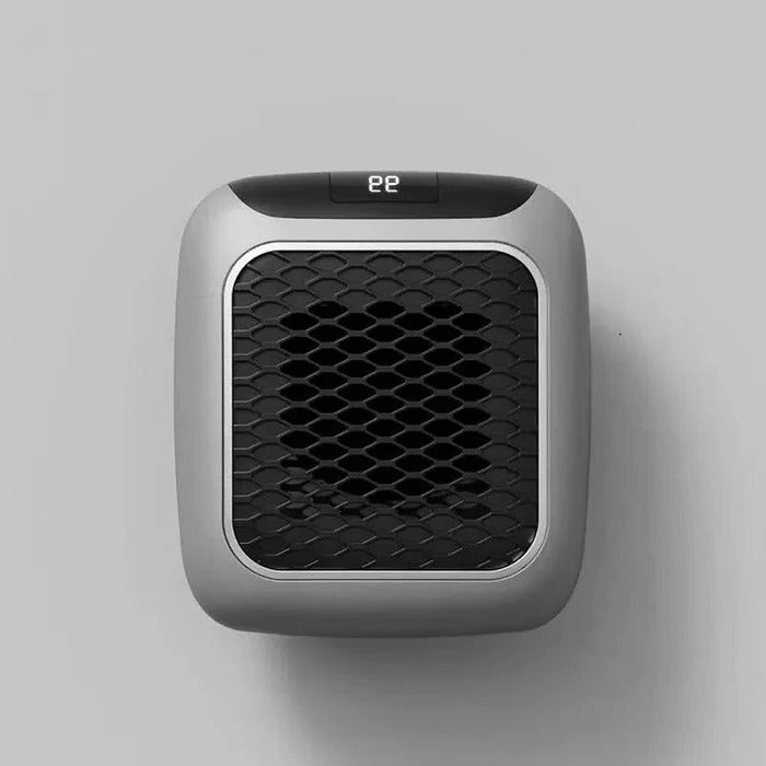 Compact Space Saving 800W Electric Ceramic Heater - Luxicro