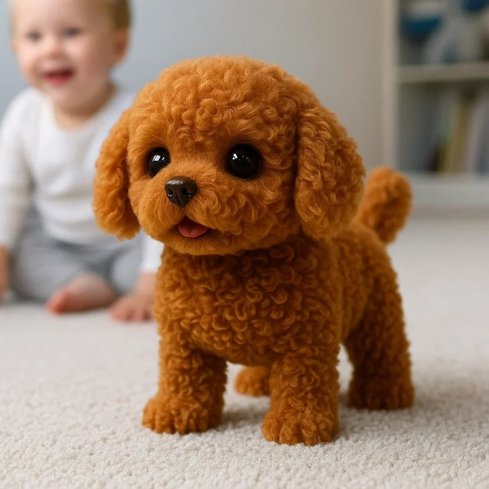 Cuddly Animated Puppy Soft Toy