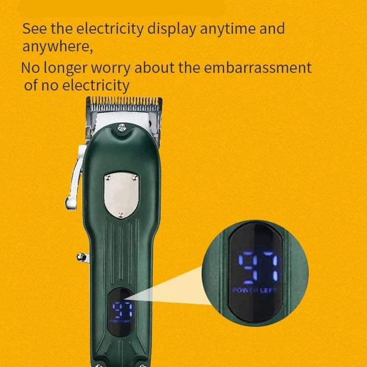 Professional Wireless Pet Grooming Clipper Set