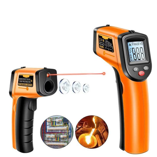 Accurate Instant Read Laser Thermometer Gun - Luxicro