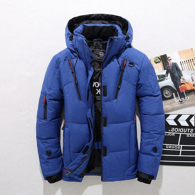 Warm Waterproof Down Parka - Detachable Hood Winter Coat - Luxicro