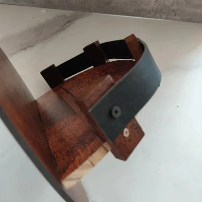 Reclaimed Wood Whiskey Barrel Shelf
