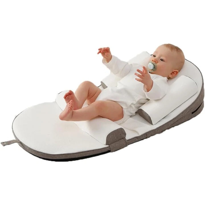Comfy Newborn Support Pillow, Machine Washable Baby Cushion - Luxicro