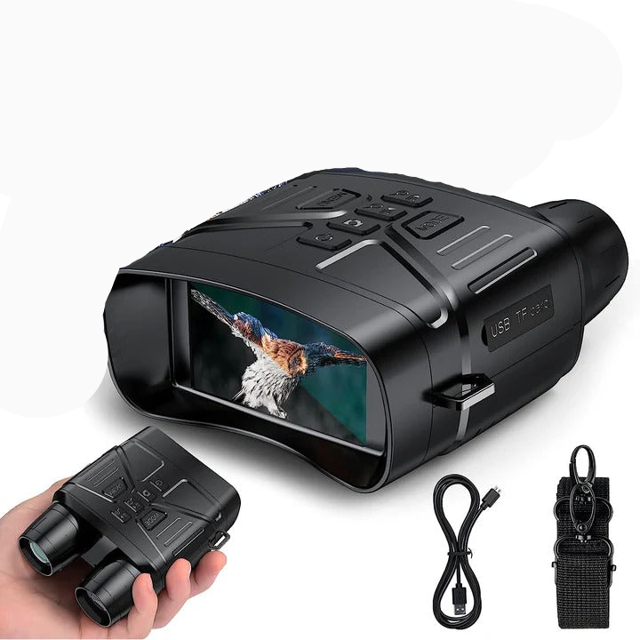 High Power Night Vision Binoculars For Outdoor Use - Luxicro