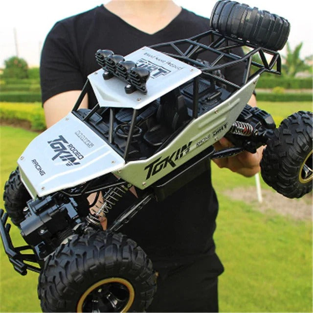 Powerful Remote Control Monster Truck with Large Wheels